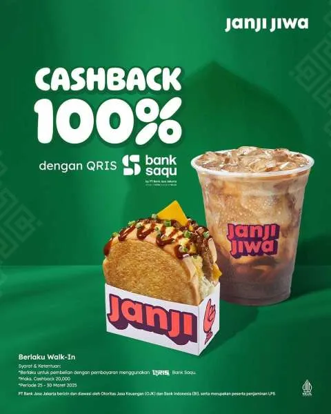 Promo Janji Jiwa Cashback 100%