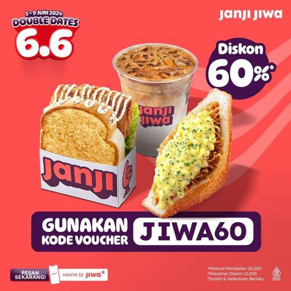 Promo Janji Jiwa 6.6 Hari Ini 6 Juni 2024