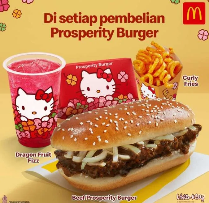 Prosperity Burger x Hello Kitty