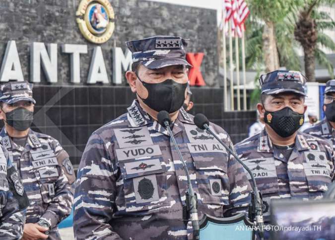 KSAL Laksamana TNI Yudo Margono Pimpin upacara peringatan HUT Ke-76 Korps Marinir