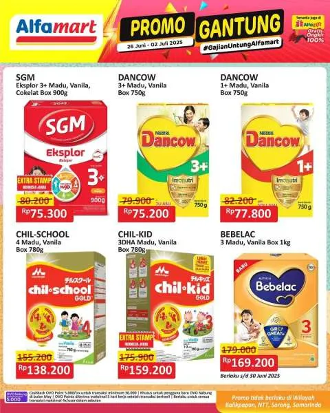 Promo Alfamart Gantung Periode 26 Juni-2 Juli 2025