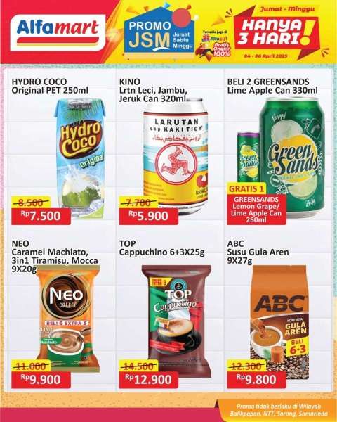 Promo JSM Alfamart 4-6 April 2025