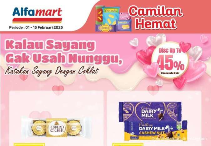 Promo Valentine di Alfamart Berakhir Hari Ini 15 Februari 2025, Cek Promo Indomaret