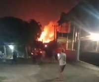 Damkar: Gudang Peluru di Ciangsana Bantar Gebang Bekasi Terbakar