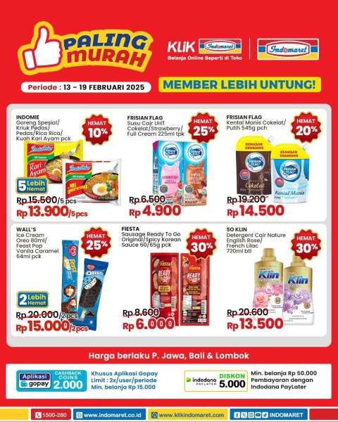 Promo Indomaret 13-19 Februari 2025 Paling Murah