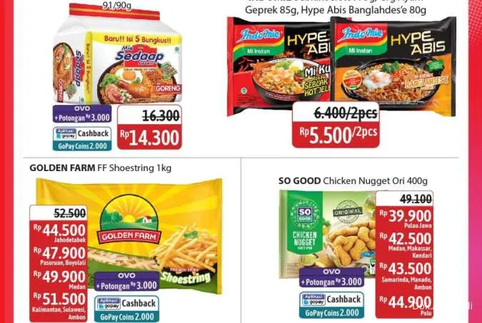Promo JSM Alfamidi Periode 8-10 Agustus 2025, Indomie Hype Abis Beli 2 Lebih Murah