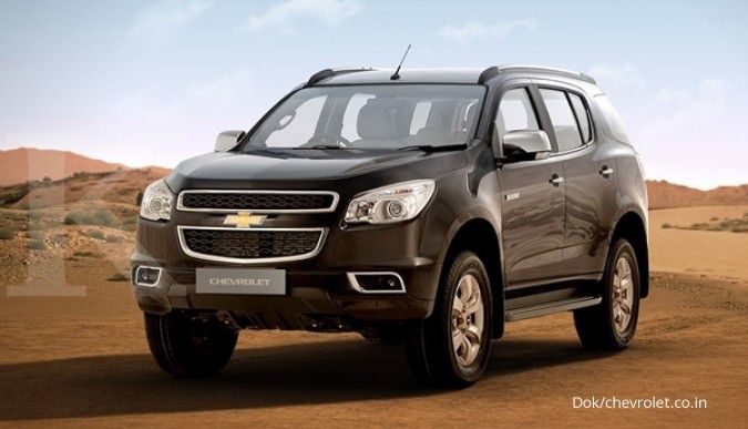 Chevrolet Trailblazer segera dijual di Indonesia