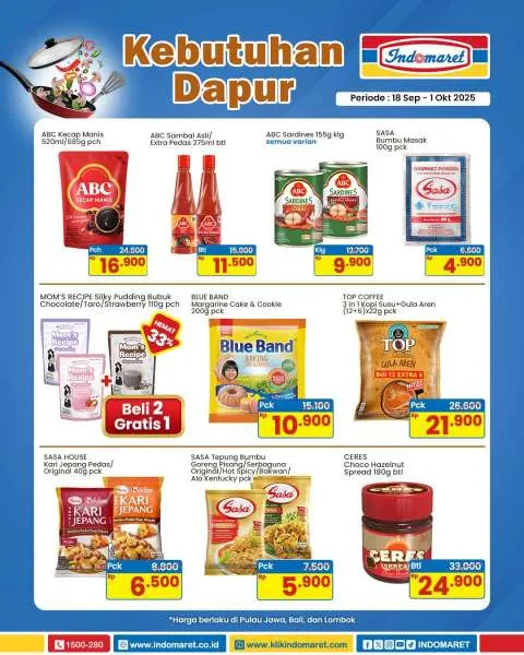 Promo Indomaret Super Hemat Periode 18 September-1 Oktober 2025