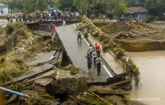 RI diuji 2.342 bencana 2016 naik dibanding 2015