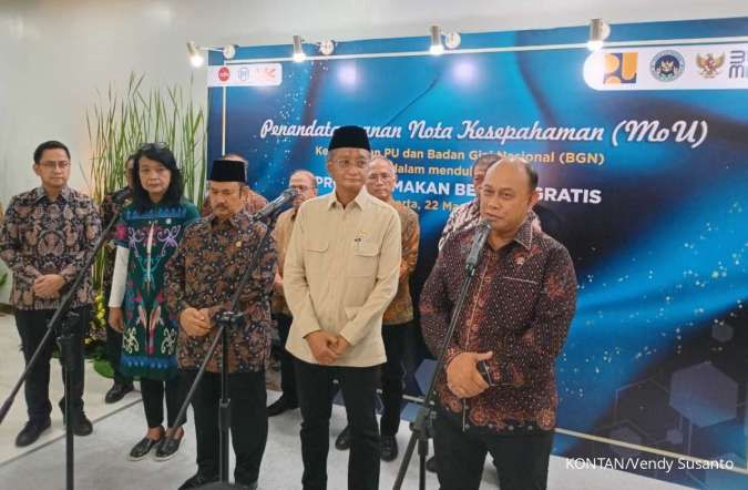MoU Kementerian Pekerjaan Umum dengan BGN