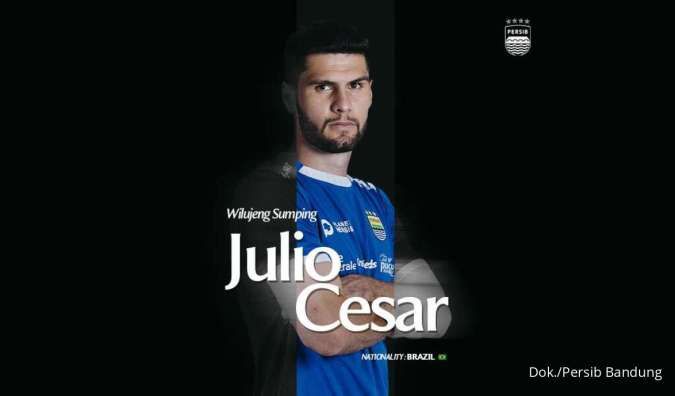 Julio Cesar dan Alfreandra Dewangga Resmi Gabung Persib Bandung