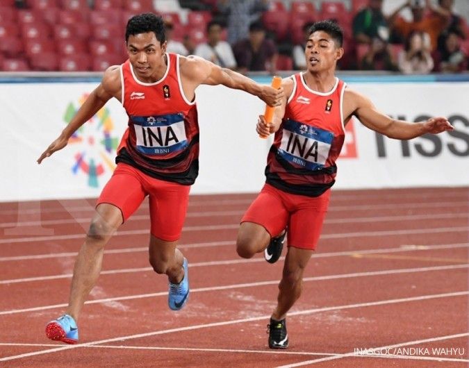 Zohri persembahkan perak Asian Games lari estafet 4x100 meter