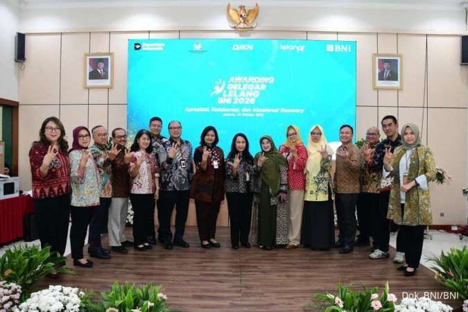 Gelegar Lelang BNI 2026 Bukukan Penjualan Agunan Rp510,77 Miliar