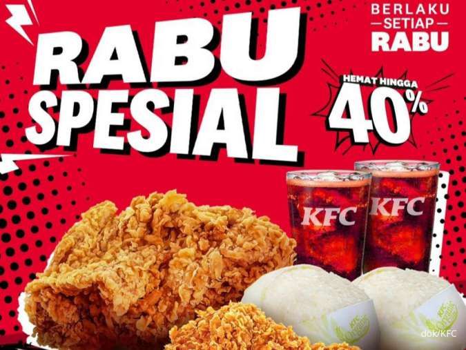 Promo KFC Setiap Rabu di Bulan November 2024, Ada Diskon 40% Ayam-Nasi