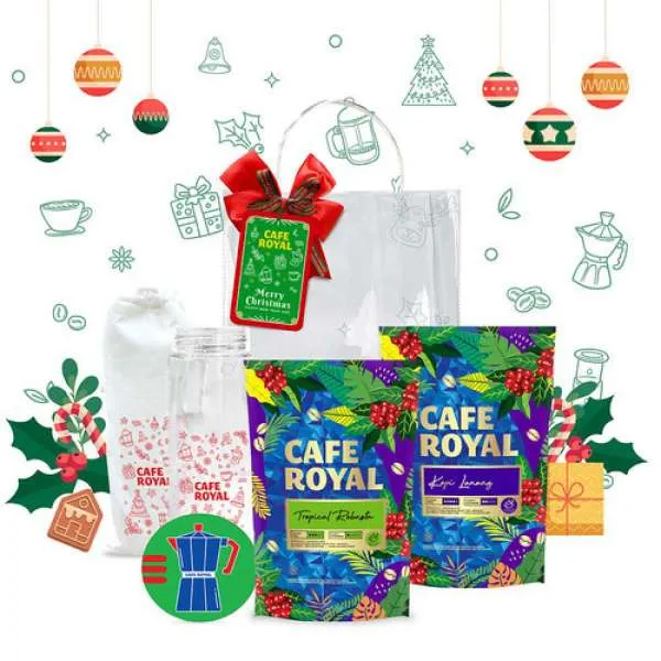 Cafe Royal Christmas Bag