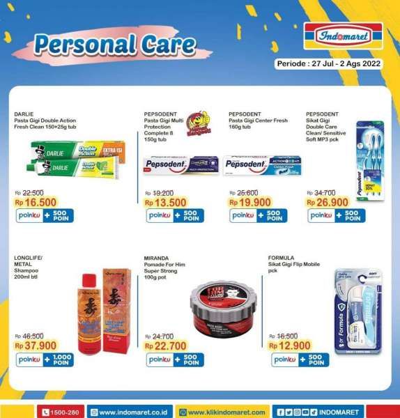 Belanja dengan lebih terjangkau di promo Indomaret super hemat mingguan terbaru pada bulan Juli tahun 2022 ini. 