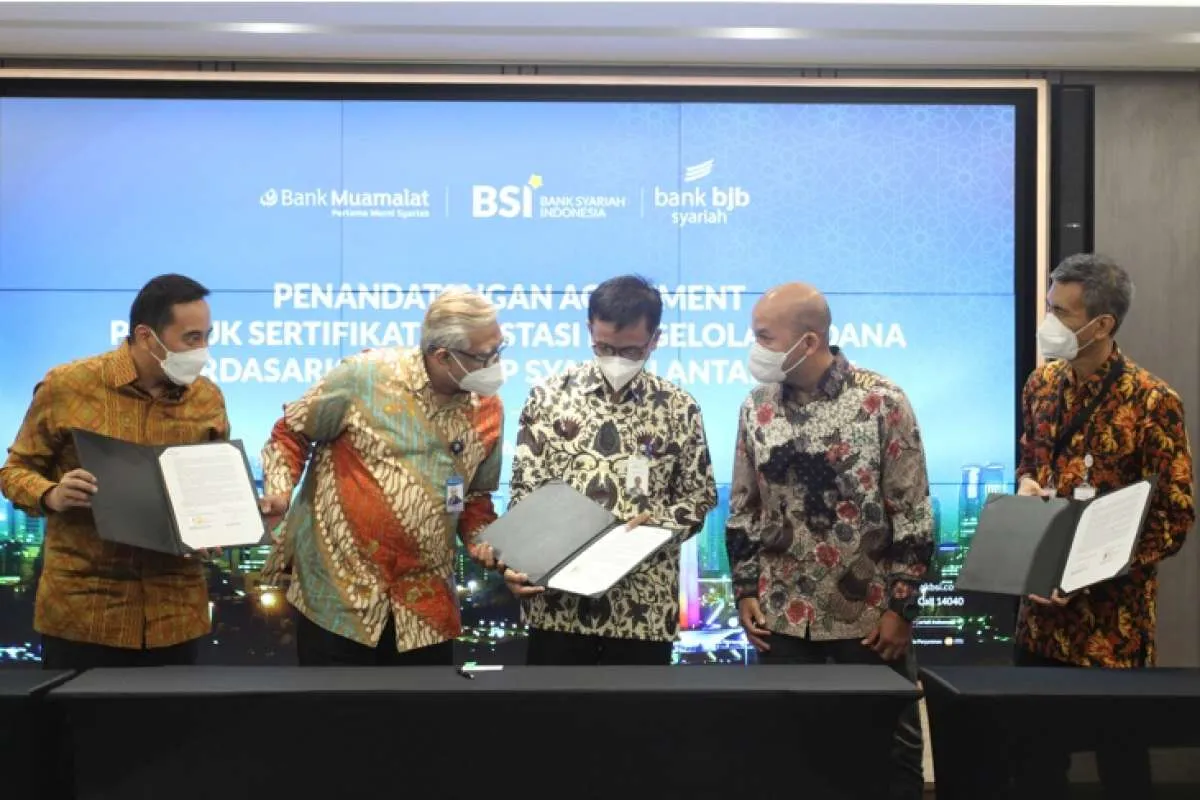 BSI, Muamalat dan BJB Syariah Bersinergi Perkuat Pasar Uang Antar Bank Syariah