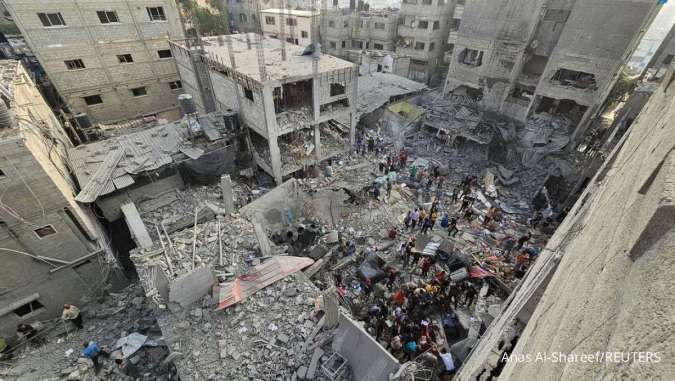 Arab Leaders Press Blinken for Gaza Ceasefire After School Blasts