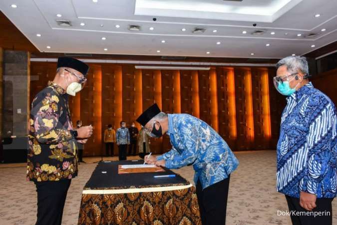 Akselerasi Pertumbuhan Industri, Menperin Lantik 12 Pejabat Eselon 1