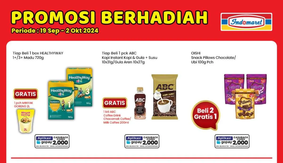 Promo Berhadiah Indomaret 19 September-2 Oktober 2024, Susu Anak Beli 1 Gratis 1