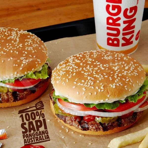Promo Burger King 30 Mei 2021, makan hemat mulai Rp 5.000 saja!
