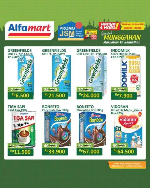 Promo JSM Alfamart 28 Februari-3 Maret 2025