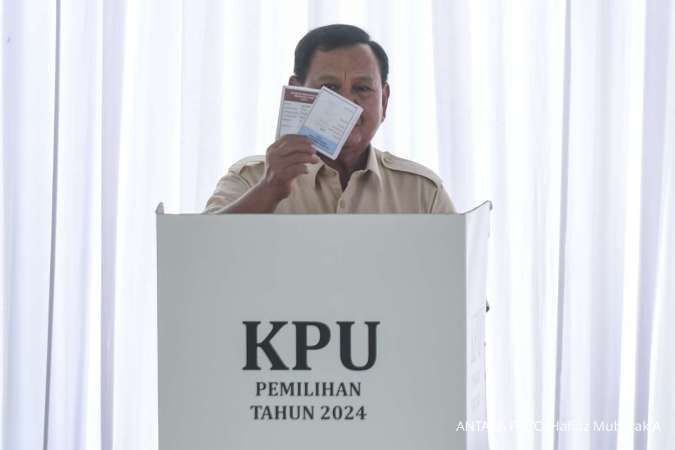 Usai Nyoblos, Prabowo akan Pantau Quick Count di Hambalang