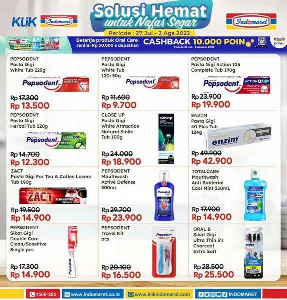 Promo Gantung (Gajian Untung) Indomaret di Akhir Bulan Juli 2022