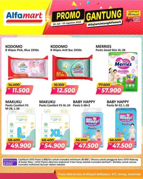 Promo Alfamart Gantung Periode 28 Juli-3 Agustus 2025