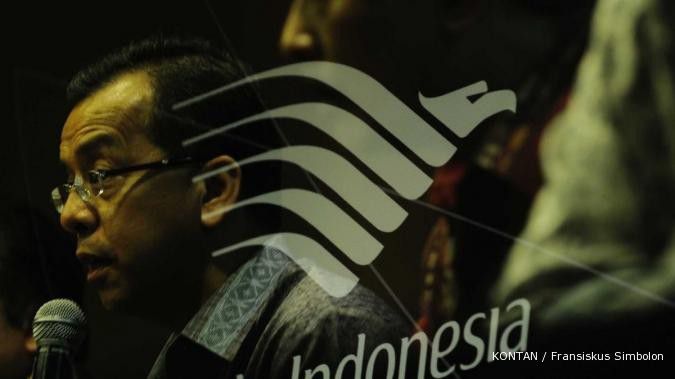 Garuda mencari utang US$ 500 juta