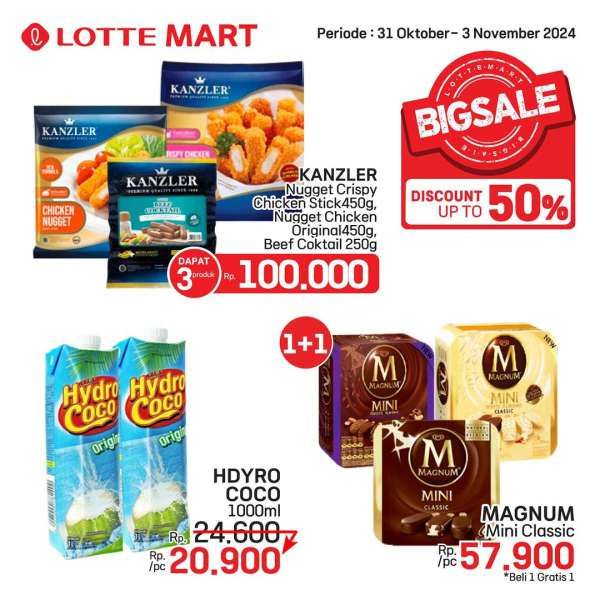 Promo Lotte Mart Weekend 31 Oktober-3 November 2024