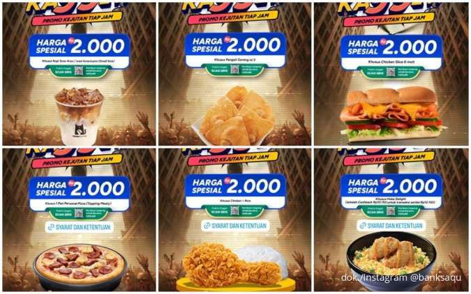 9 Daftar Promo HUT ke-2 Bank Saqu 20 November, Tomoro sampai HokBen Serba Rp 2.000