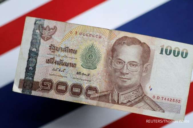 Baht Thailand Jadi Mata Uang Asia dengan Pelemahan Terbesar, Turun 0,16%