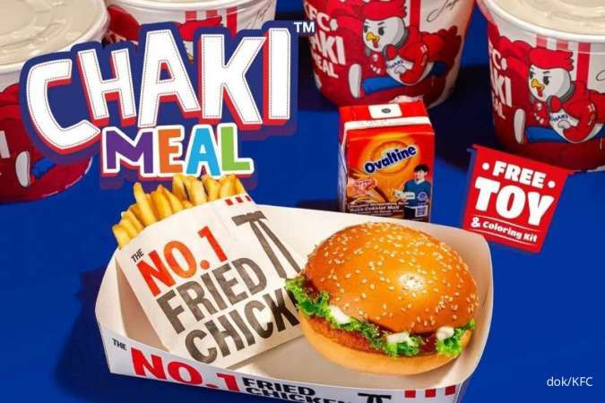 Promo KFC April 2023, Beli Chaki Meal Gratis Mainan We Bare Bears