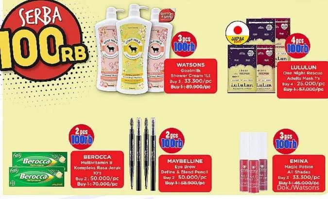 Promo Watsons Parade Ramadan Periode 14-17 April 2022