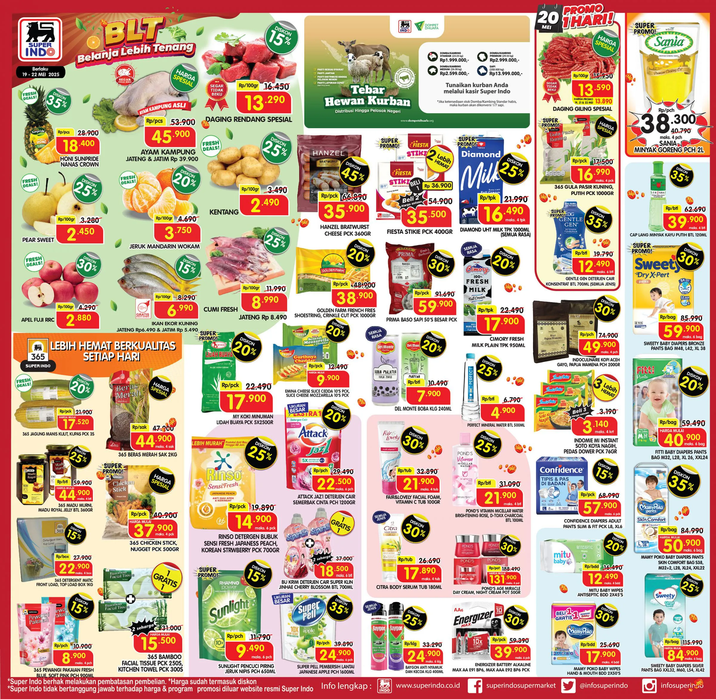 Promo Superindo Weekday Terbaru 19-22 Mei 2025