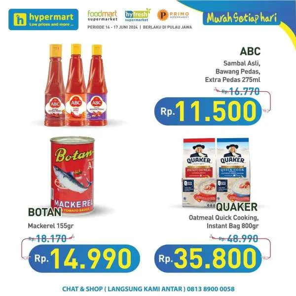 Promo JSM Hypermart Hyper Diskon Weekend Periode 14-17 Juni 2024