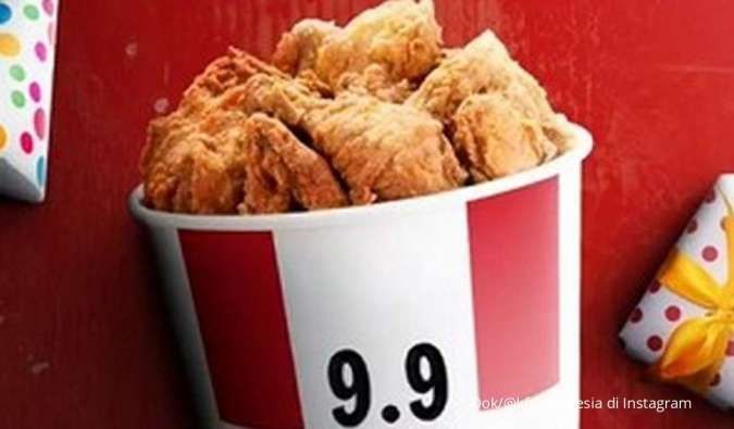 Promo KFC 9.9 untuk Makan Ayam Goreng Harga Spesial di 9 September 2022