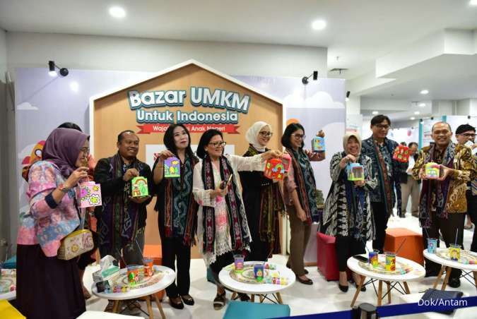 Rayakan HUT Kementerian BUMN, BNI & ANTAM Gelar Bazar UMKM untuk Indonesia di Sarinah
