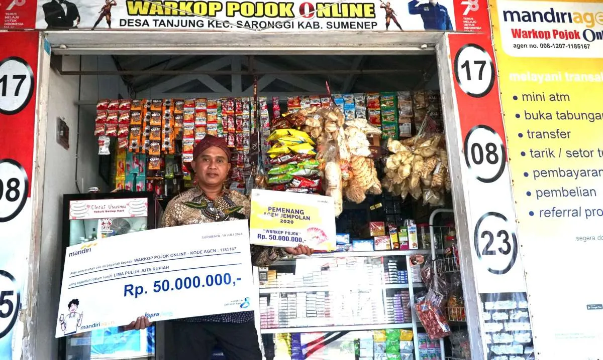 Mandiri Agen Tumbuh, Bank Mandiri Perkuat Layanan Keuangan untuk Rakyat