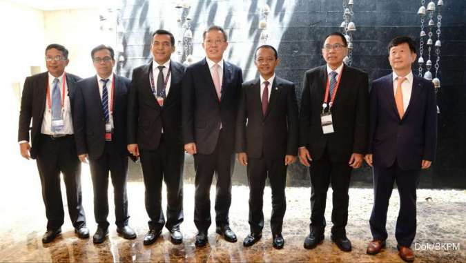 Menteri Bahlil Bertemu Bos Posco, Bicarakan Investasi Posco di Indonesia