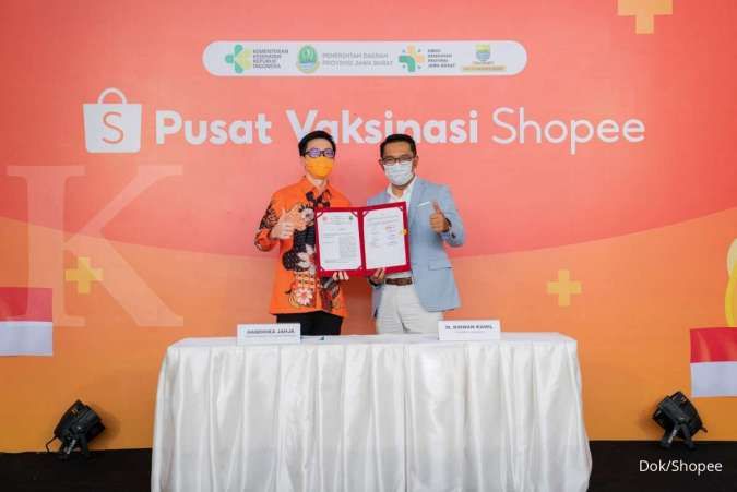 Shopee, Pemerintah Provinsi Jawa Barat Bekerja Sama untuk Vaksinasi Covid-19 dan Mempercepat Pemulihan Ekonomi