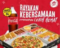Promo Pizza Hut Big Box + Coca Cola 1L, Bisa Pesan sampai Subuh buat Begadang Nobar