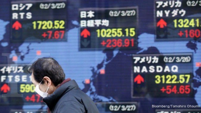 Pasar saham Asia memberikan sinyal hijau pagi ini