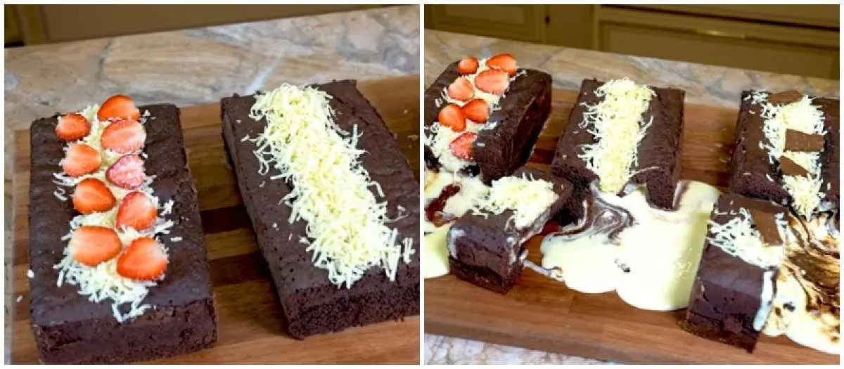 Resep Bolu Ketan Hitam Cheese Lava Tanpa Oven Ala Tasyi Athasyia, Lumer Pol