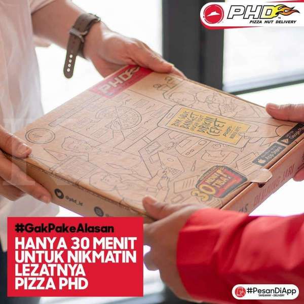 Promo Pizza Hut Delivery hari ini 9 Februari 2021, 2 pizza cuma Rp 88.000!