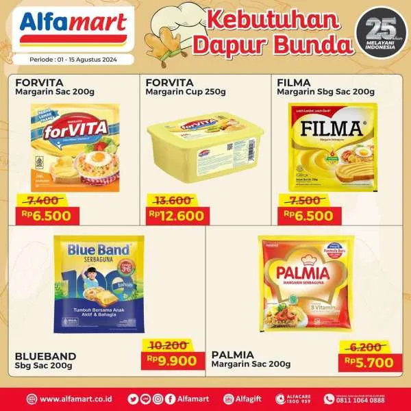 Promo Alfamart Kebutuhan Dapur Periode 1-15 Agustus 2024