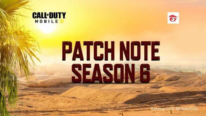 Garena COD Mobile update Season 6