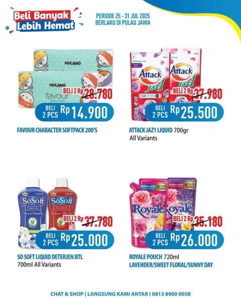 Promo Hypermart Beli Banyak Lebih Hemat Periode 25-31 Juli 2025