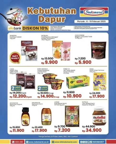 Promo Indomaret Super Hemat Periode 6-19 Februari 2025